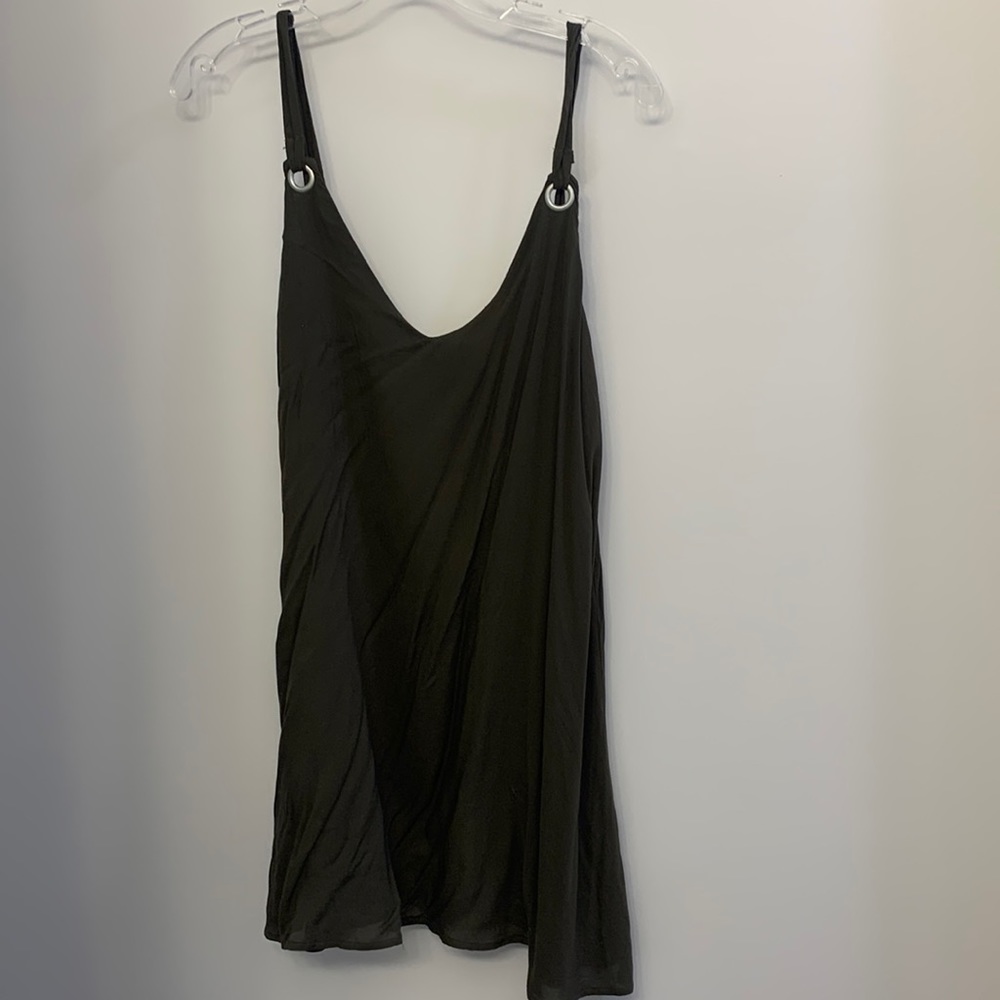 Green fun flowy dress, Forever 21